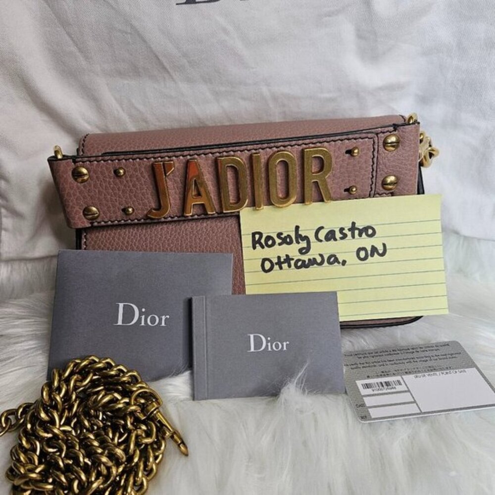 Authentic Christian Dior Ja'Dior Flap Purse